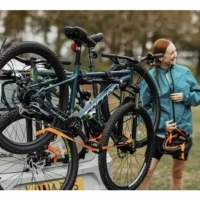 Suport pentru 3 biciclete cu prindere pe haion/portbagaj, Goodyear GY910010